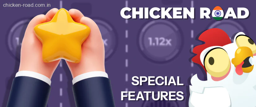 Several special features make the Chicken Road more user-friendly
